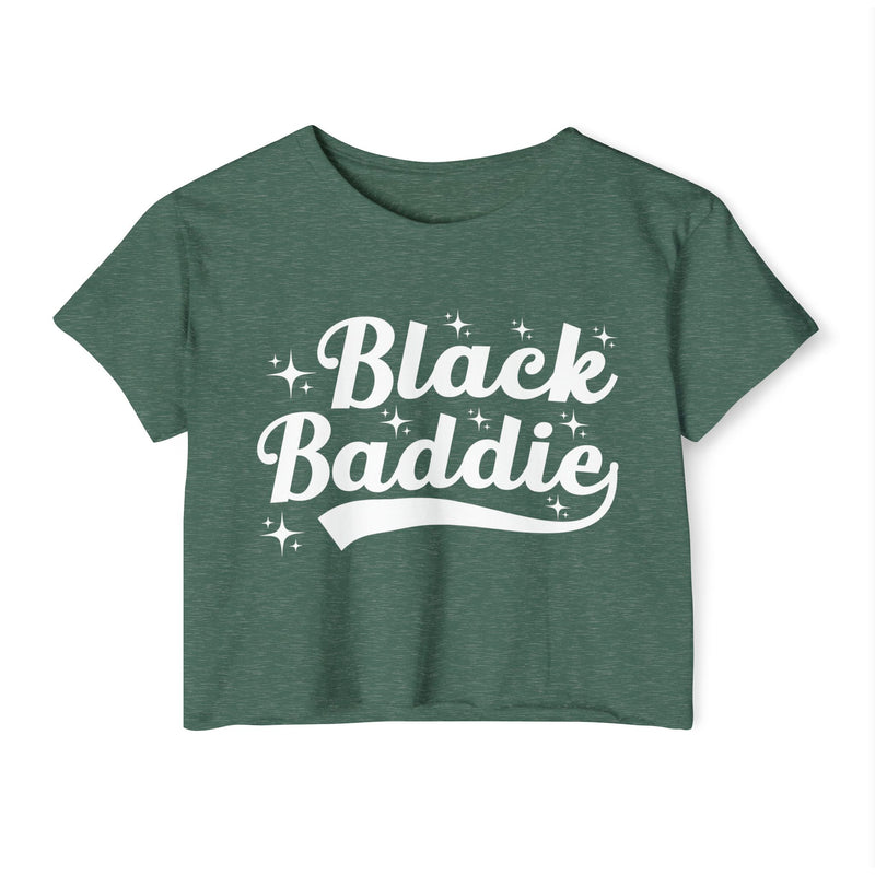 Black Baddie — Crop Top