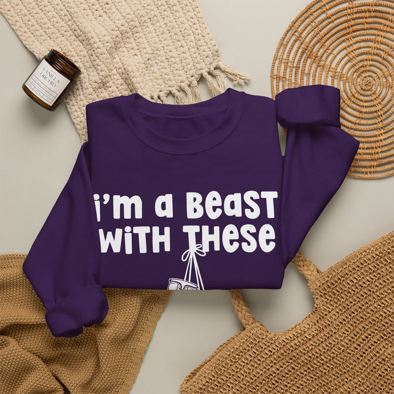 I'm A Beast With These - Boxing Sweatshirt