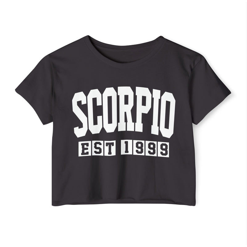 Scorpio EST (YEAR) Personalization — Crop Top