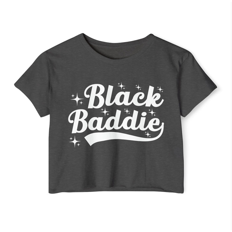 Black Baddie — Crop Top