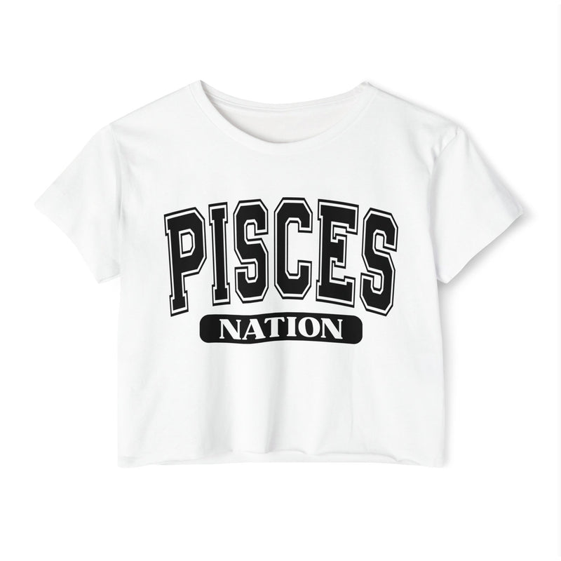 Pisces Nation — Women’s Zodiac Festival Crop Top
