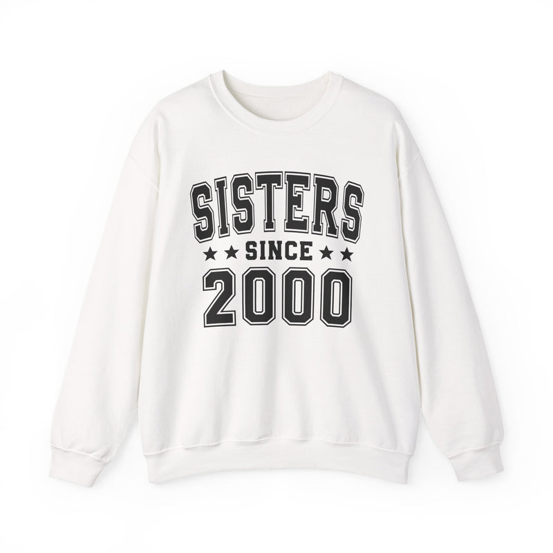 Sisters Since (Personalized Date) — Friendship Milestone Sweatshirt