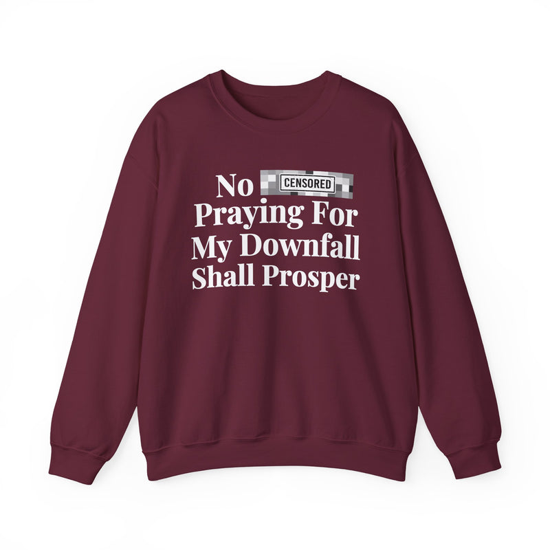 No Bitch Praying For My Downfall Shall Prosper — Sweatshirt