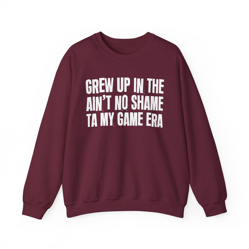 Grew Up In The Ain't No Shame Ta My Game Era