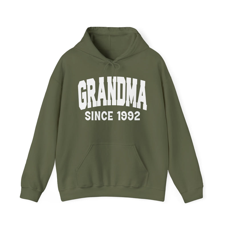 Grandma Personalization Hoodie — Add Your Special "Since Date"