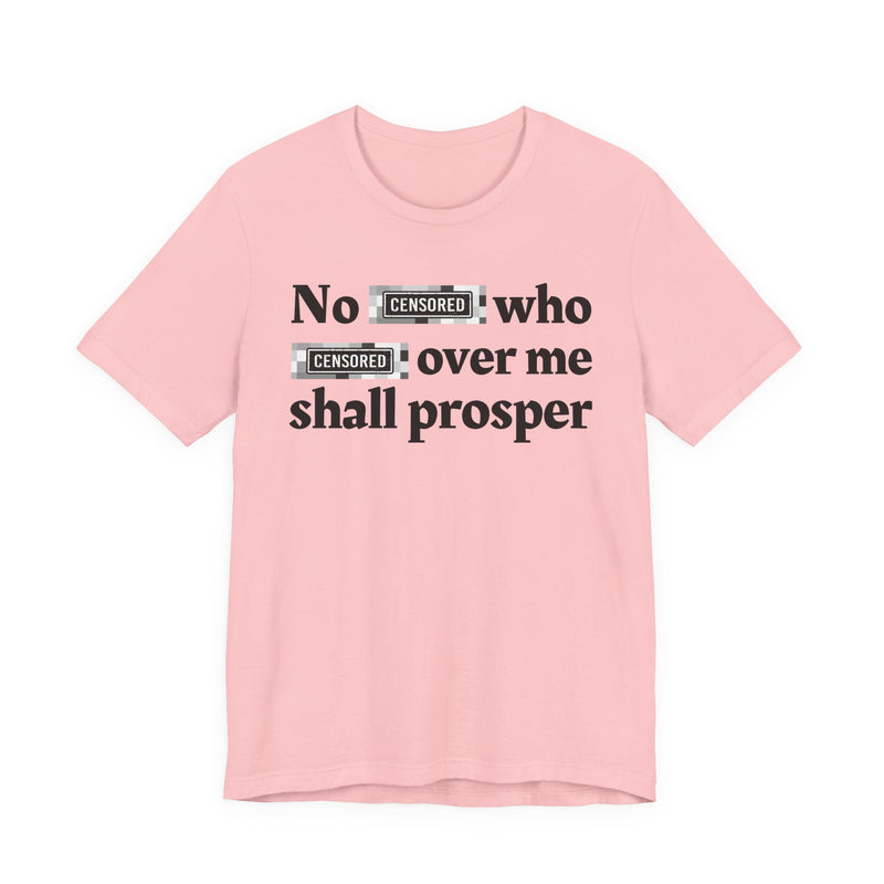 No Bitch Who Fucked Over Me Shall Prosper — T-Shirt