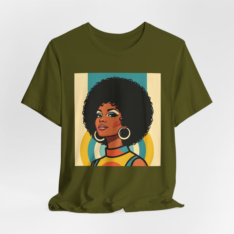 Beautiful Black Woman — Black Pride T-Shirt