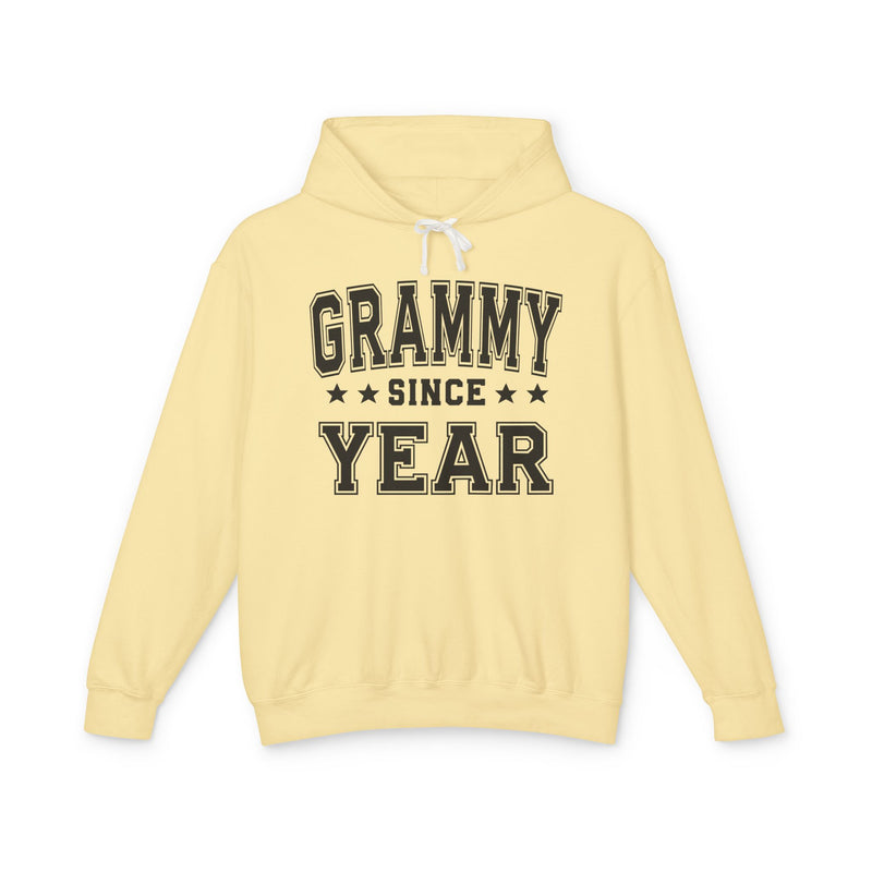 Grammy Since (Personalized Date) — Grandmother Celebration Hoodie