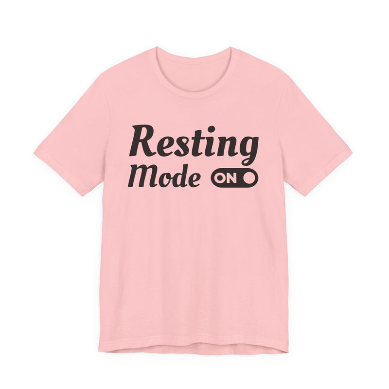 Resting Mode On T-Shirt