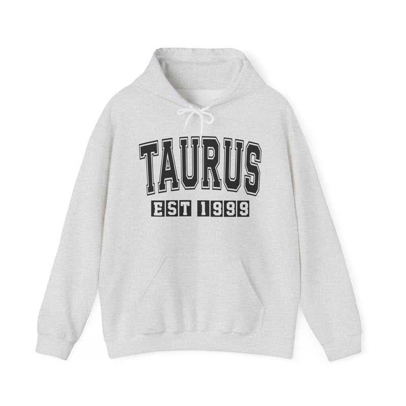 Taurus (EST YEAR) Personalization — Zodiac Birthday Year Hoodie