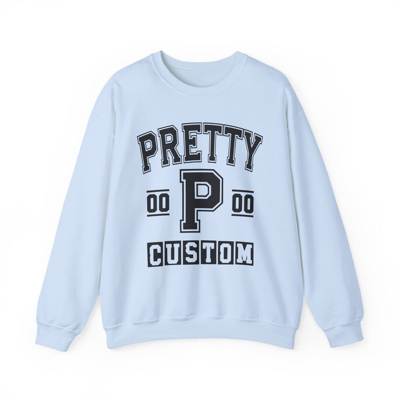 Custom Pretty Varsity Sweatshirt — Customize Birthday Day/Month/Year — Customize Gemini Season/Nation