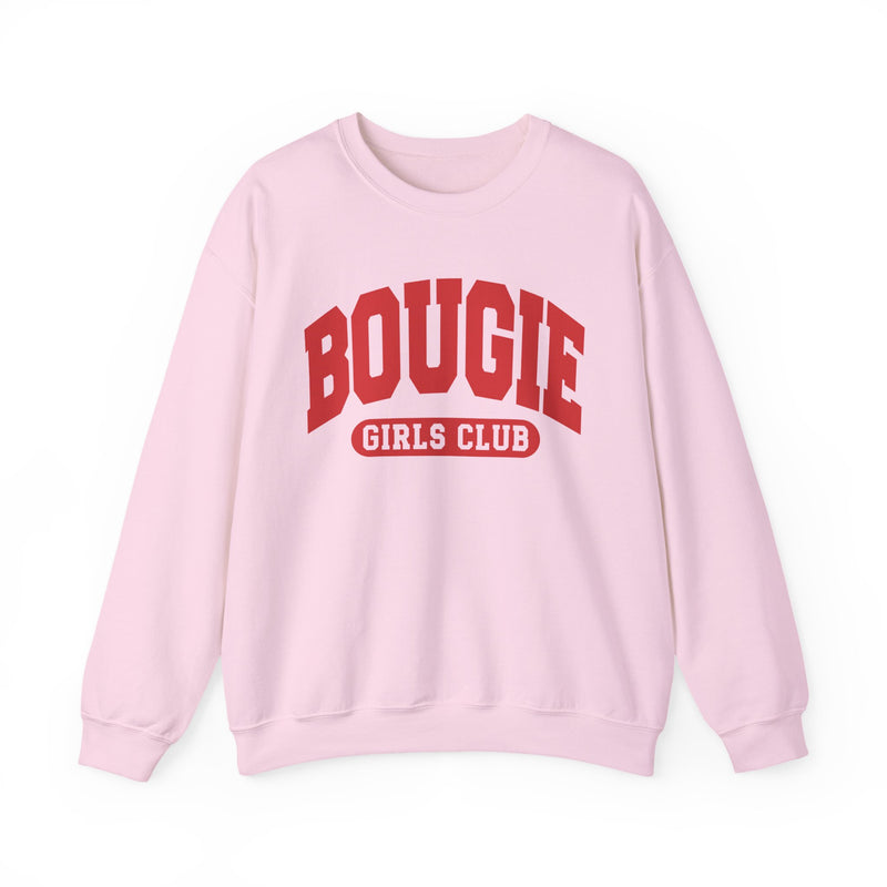 Bougie Girls Club — Retro Collegiate Sweatshirt