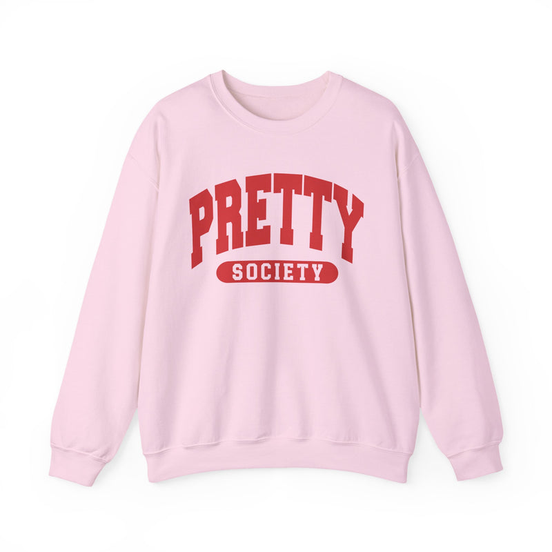 Pretty Society — Retro Collegiate Sweatshirt