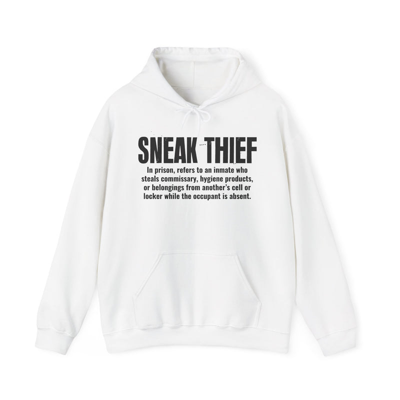 Sneak Thief — Prison Slang Definition Hoodie