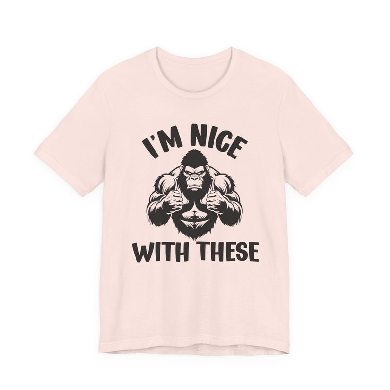 Copy of Copy of Copy of Copy of I Gets Busy With These — Funny Boxing MMA Fighter T-Shirt