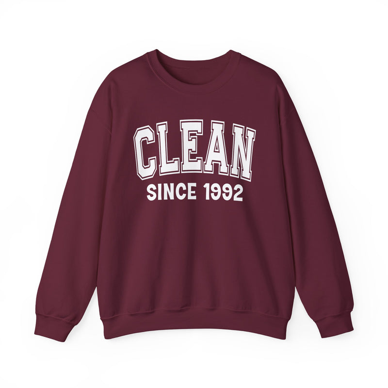 Clean Personalization Sweatshirt — Add Your Special "Since Date"