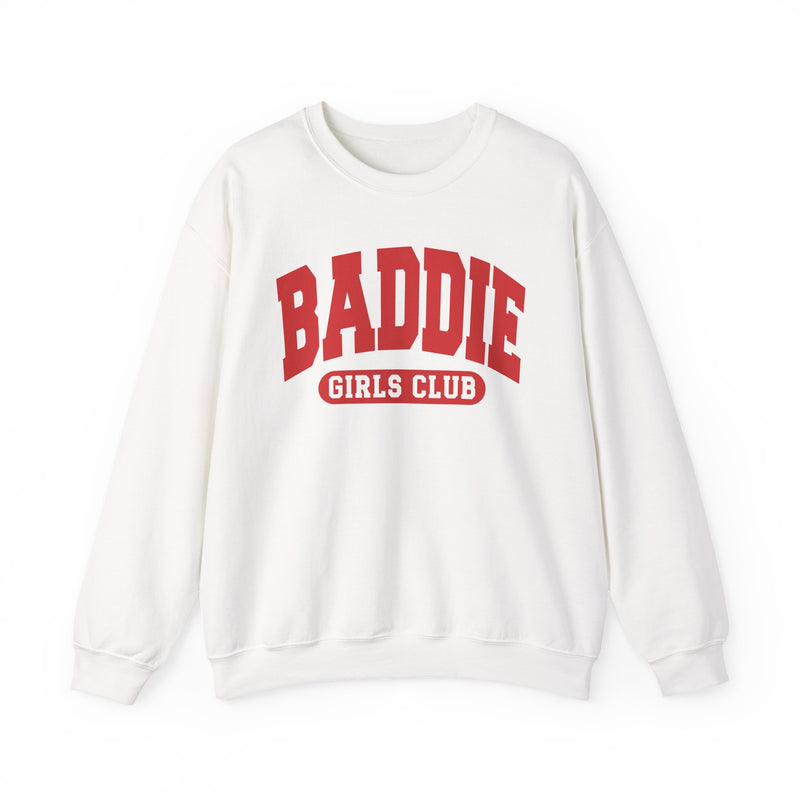 Baddie Girls Club — Retro Collegiate Sweatshirt