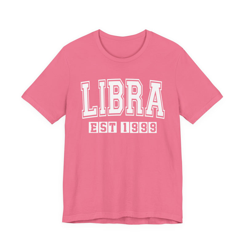 Libra EST (YEAR) Personalization — Zodiac Birthday T-Shirt