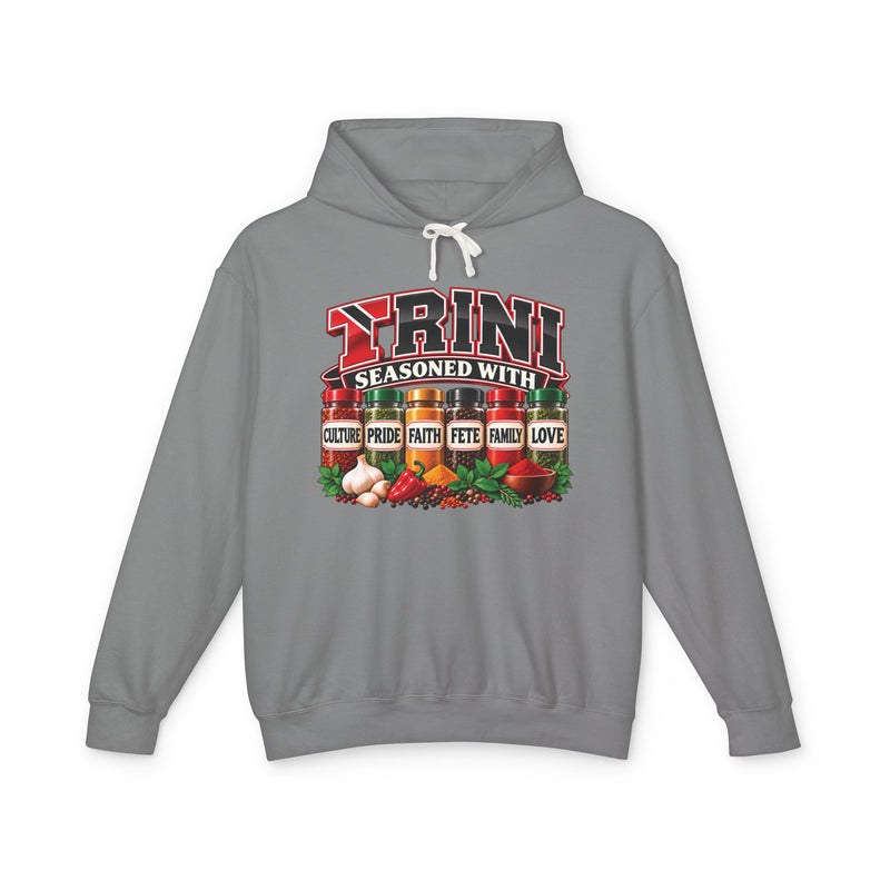 Trini Seasoned With Culture Pride Faith Fete Family Love — Hoodie