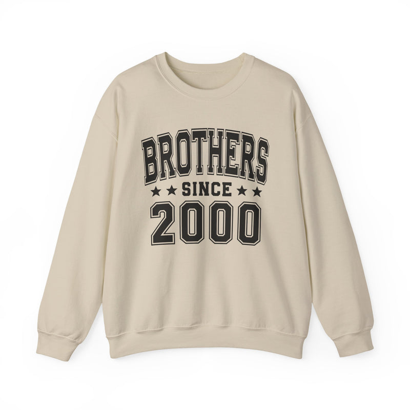 Brothers Since (Personalized Date) — Relationship Milestone Sweatshirt