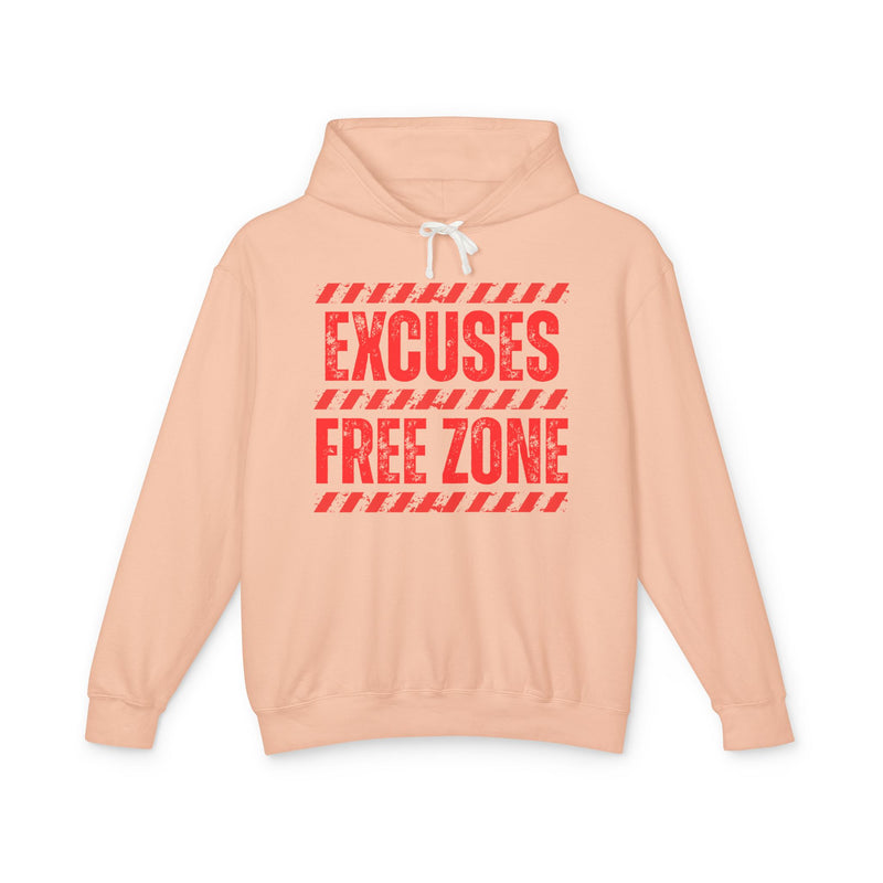 Excuses Free Zone-Hoodie