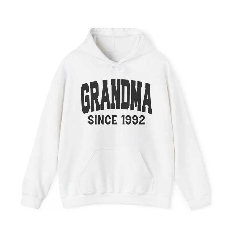 Grandma Personalization Hoodie — Add Your Special "Since Date"
