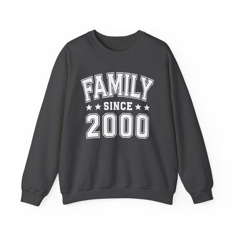 Family Since (Personalized Date) — Celebration Milestone Sweatshirt