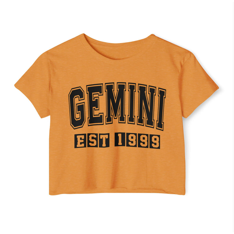 Gemini EST (YEAR) Personalization — Crop Top