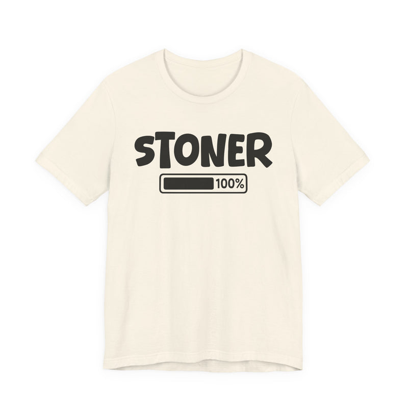 Stoner — T-Shirt – Bold Protest Graphic T-Shirt with Raised Fist