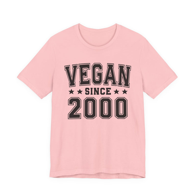 Vegan Since (Personalized Date) — Bride/Married T-shirt, Wedding & Anniversary Gift