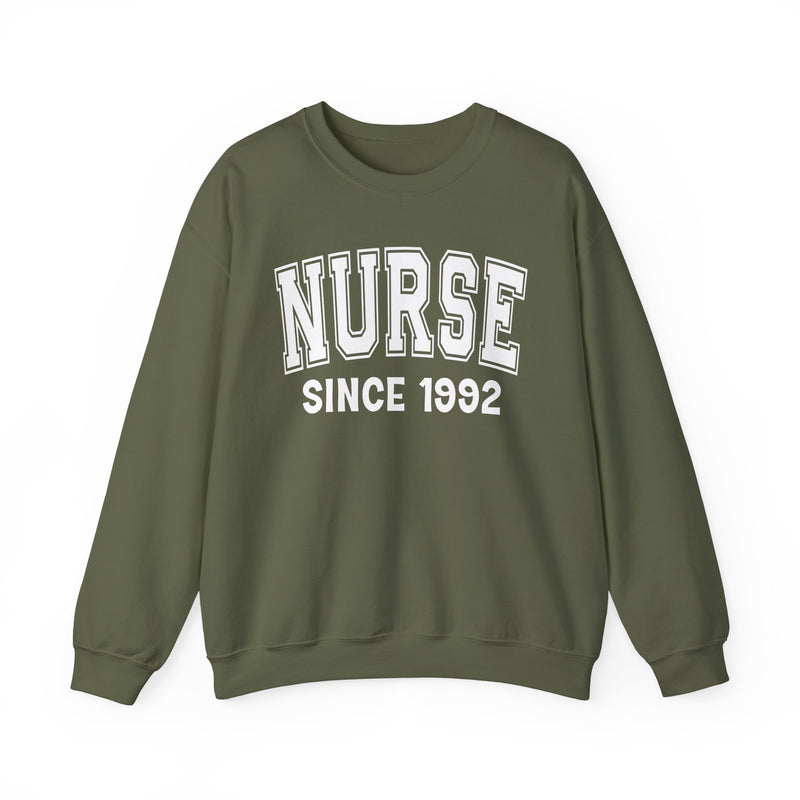 Nurse Personalization Sweatshirt — Add Your Special "Since Date"