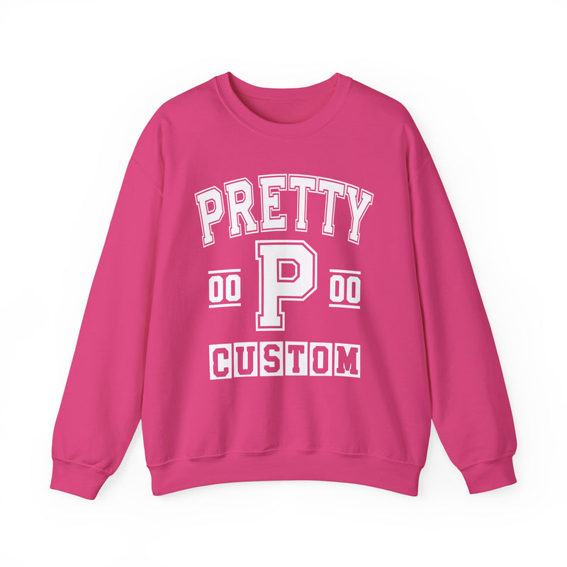Custom Pretty Varsity Sweatshirt — Customize Birthday Day/Month/Year — Customize Gemini Season/Nation
