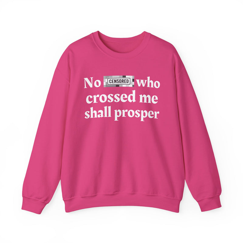 No Bitch Who Crossed Me Shall Prosper — Sweatshirt
