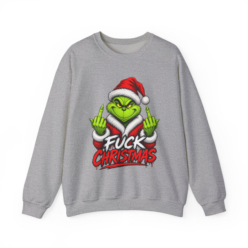 Grinch Fuck Christmas-Anti-Christmas Sweatshirt