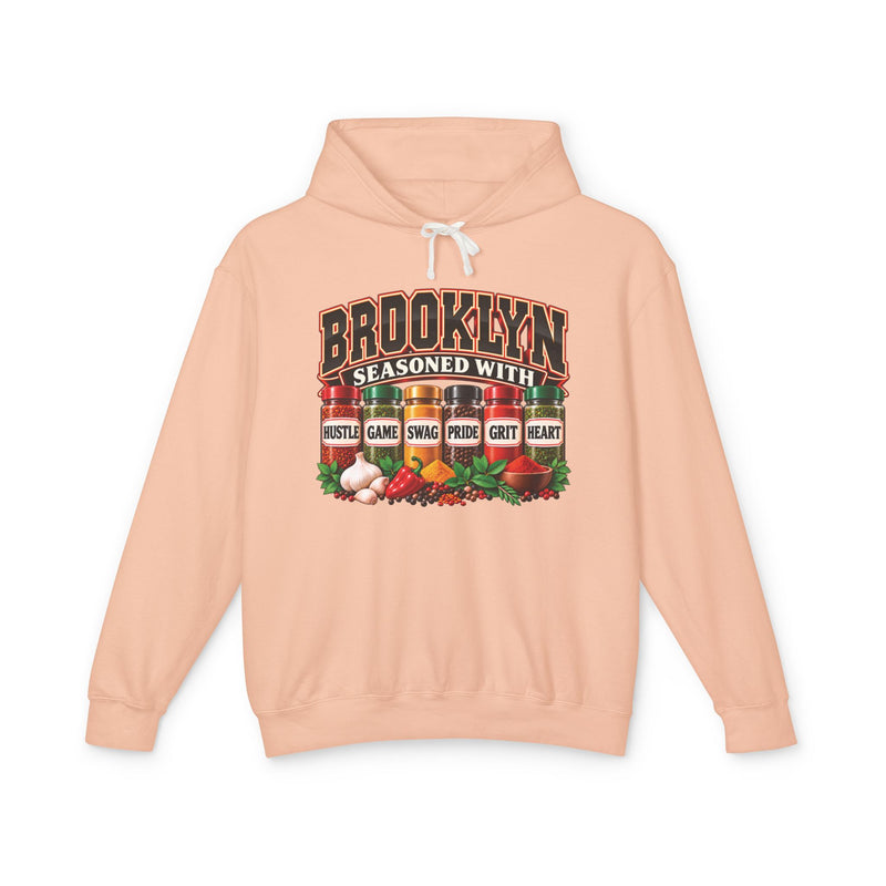 Brooklyn Seasoned With Hustle Game Swag Pride Grit Heart — Hoodie