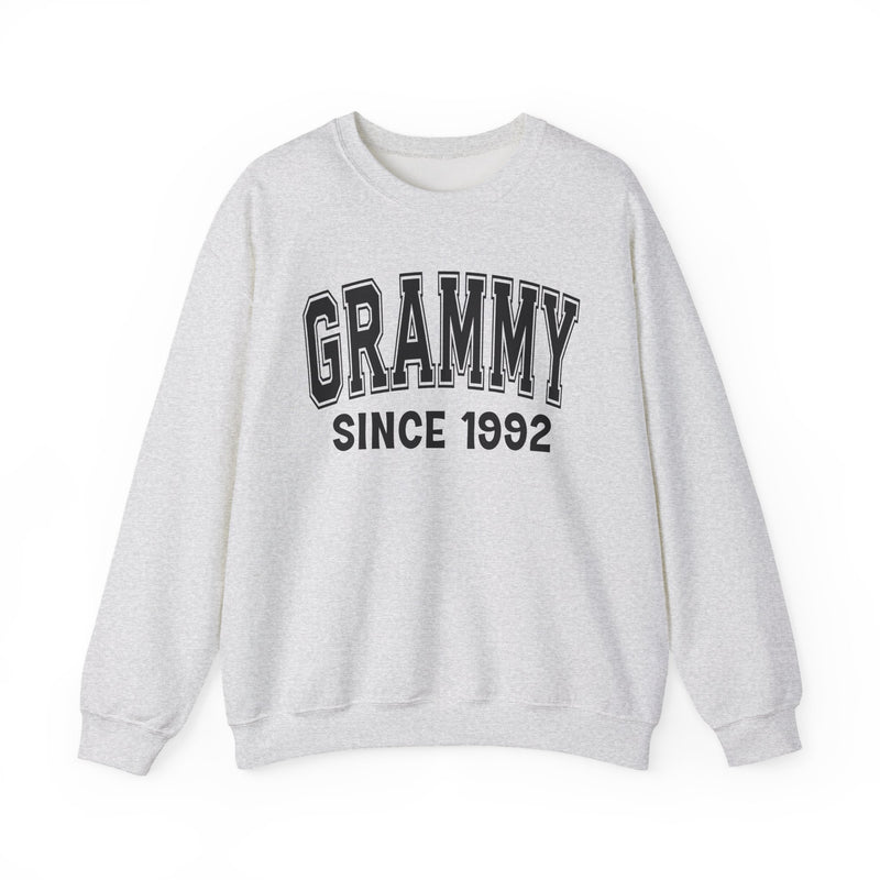 Grammy Personalization Sweatshirt — Add Your Special "Since Date"