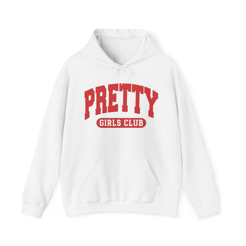 Pretty Girls Club — Retro Collegiate Hoodie