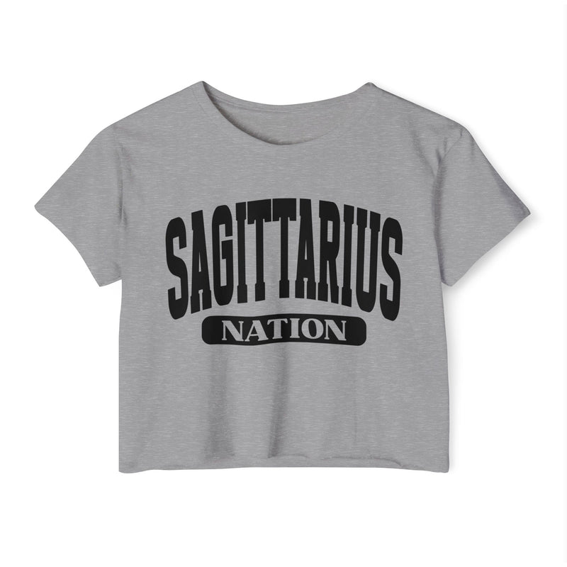 Sagittarius Nation — Women’s Zodiac Festival Crop Top