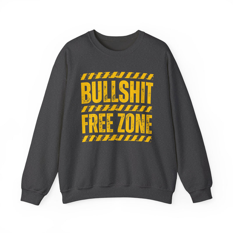 Bullshit Free Zone - Funny Energy Hoodie
