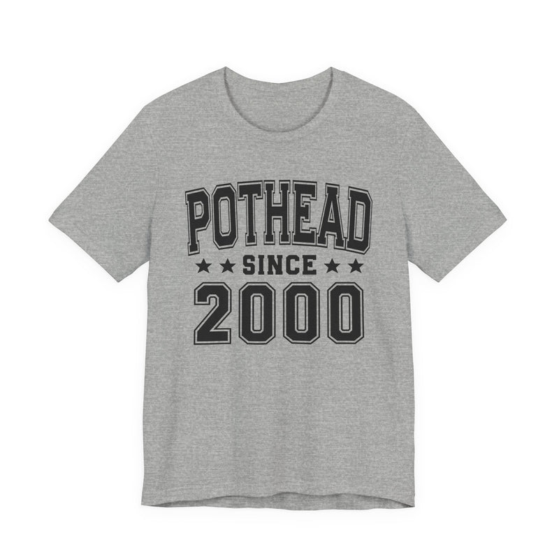 Pothead Since (Personalized Date) — Bride/Married T-shirt, Wedding & Anniversary Gift