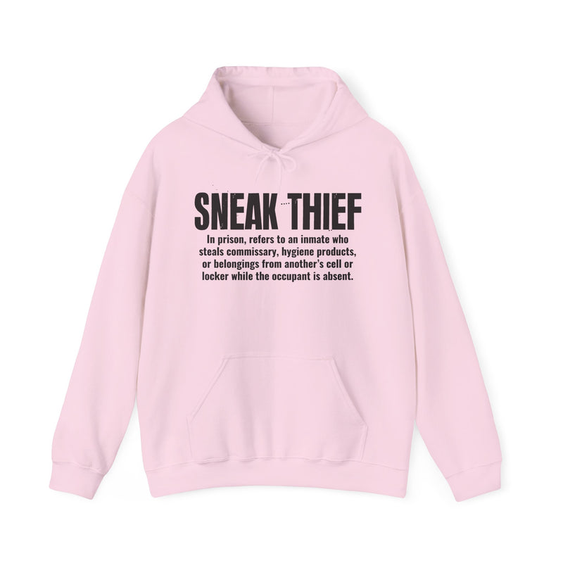 Sneak Thief — Prison Slang Definition Hoodie