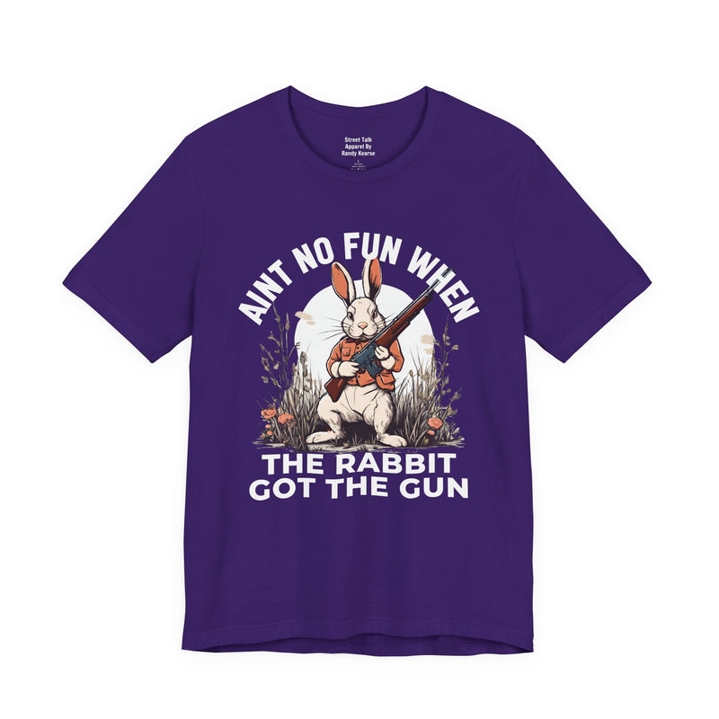 Aint No Fun When The Rabbit Got The Gun T-Shirt.