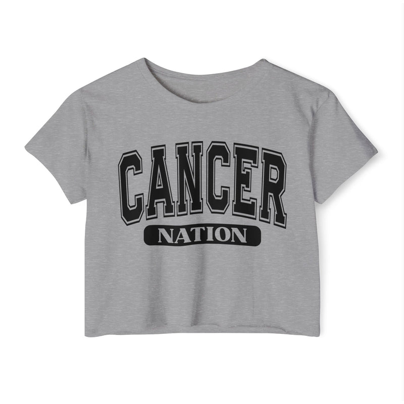Cancer Nation — Women’s Zodiac Festival Crop Top