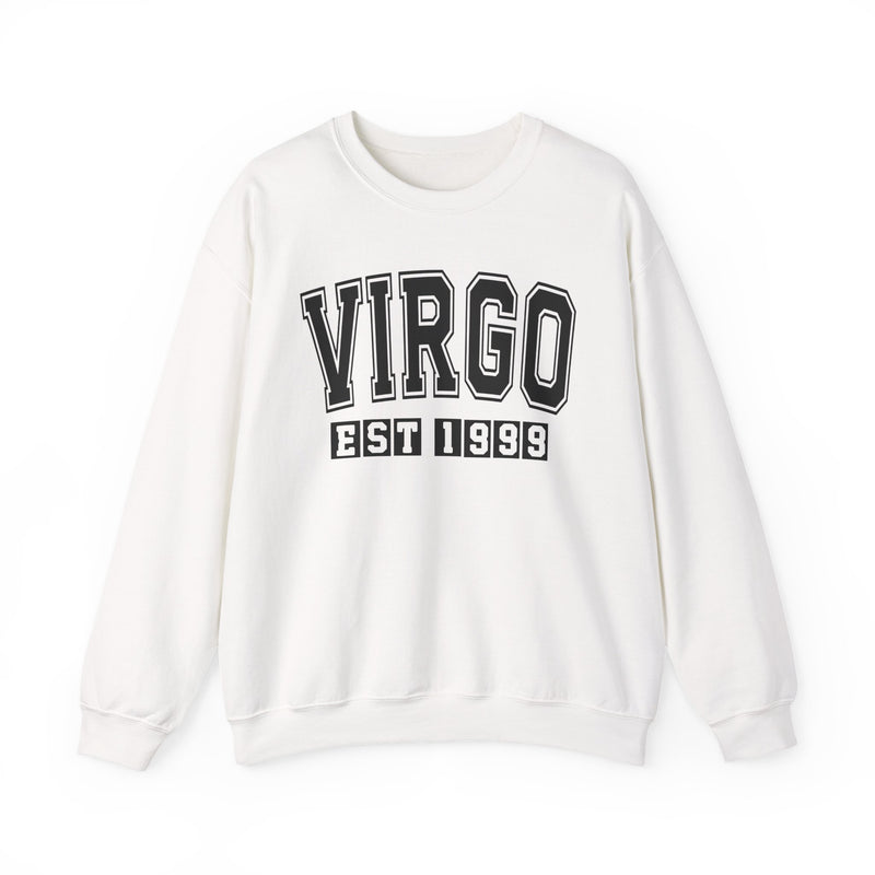 Virgo (EST YEAR) Personalization — Zodiac Graphic Sweatshirt