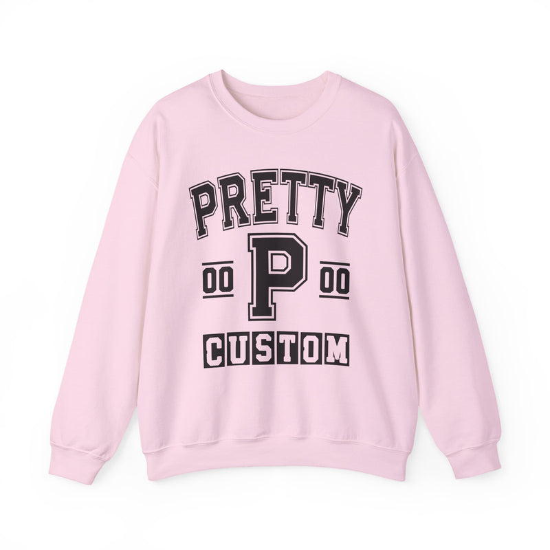 Custom Pretty Varsity Sweatshirt — Customize Birthday Day/Month/Year — Customize Gemini Season/Nation