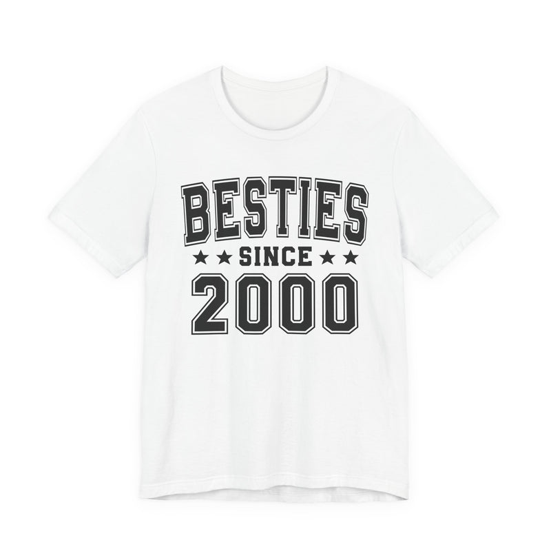 Besties Since (Personalized Date) — Bride/Married T-shirt, Wedding & Anniversary Gift