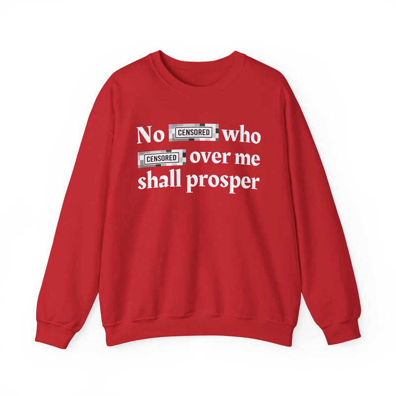 No Bitch Who Fuck Over Me Shall Prosper — Sweatshirt