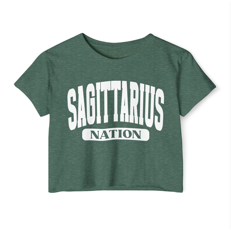 Sagittarius Nation — Women’s Zodiac Festival Crop Top
