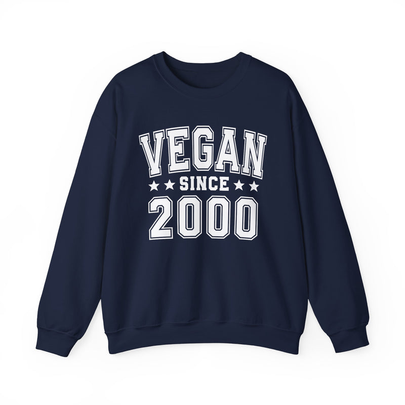 Vegan Since (Personalized Date) — Healthy Eating Milestone Sweatshirt