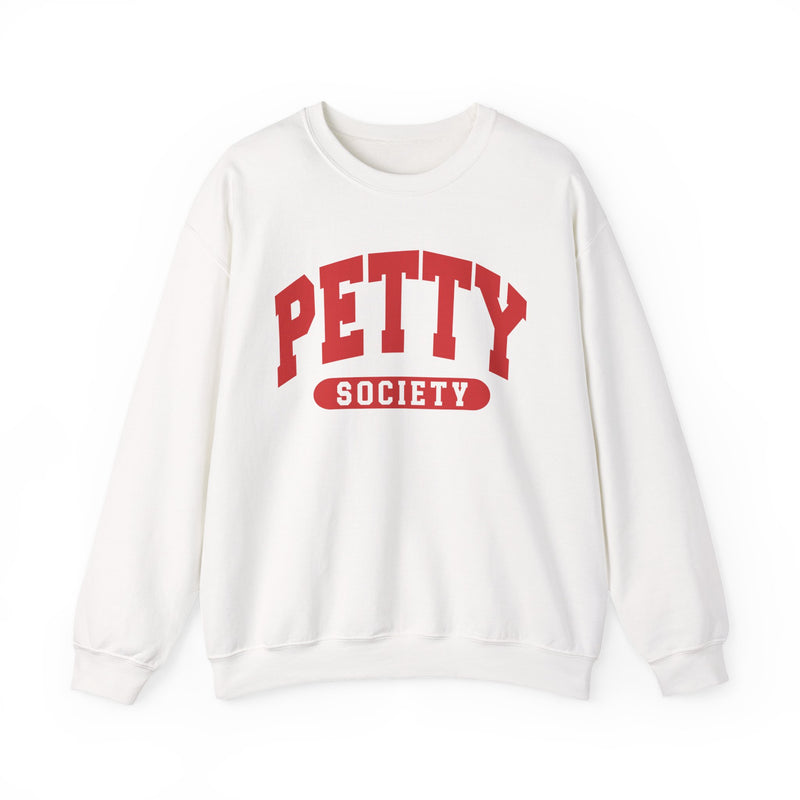 Petty Society — Retro Collegiate Sweatshirt
